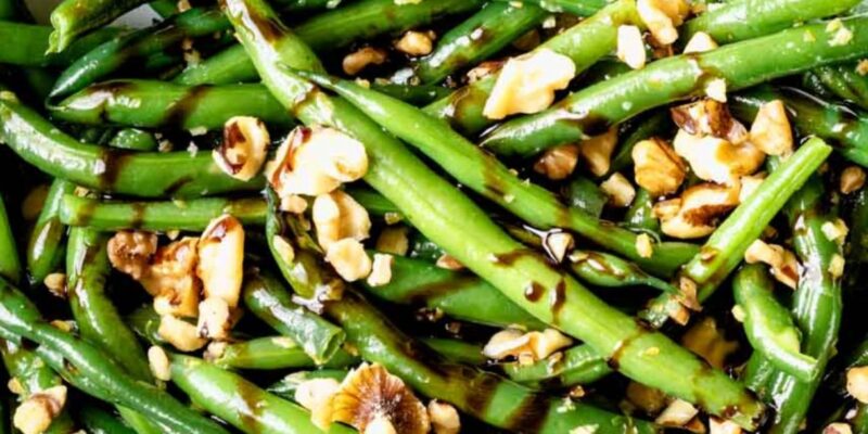 Green Beans with Walnuts scaled