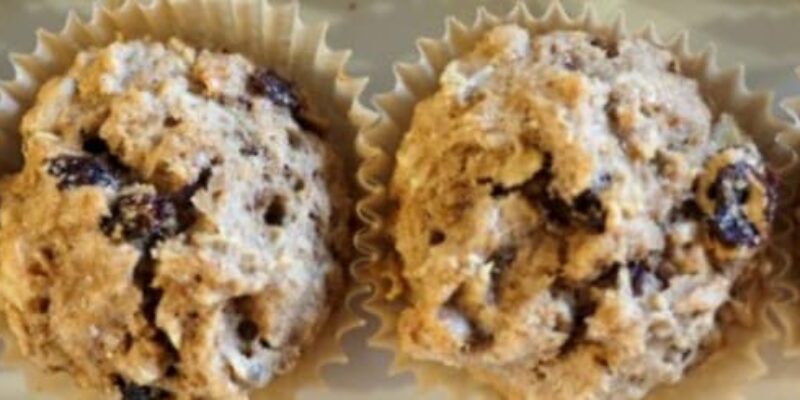 Raisins Date Walnut Muffins Recipe Lorentanuts.com 