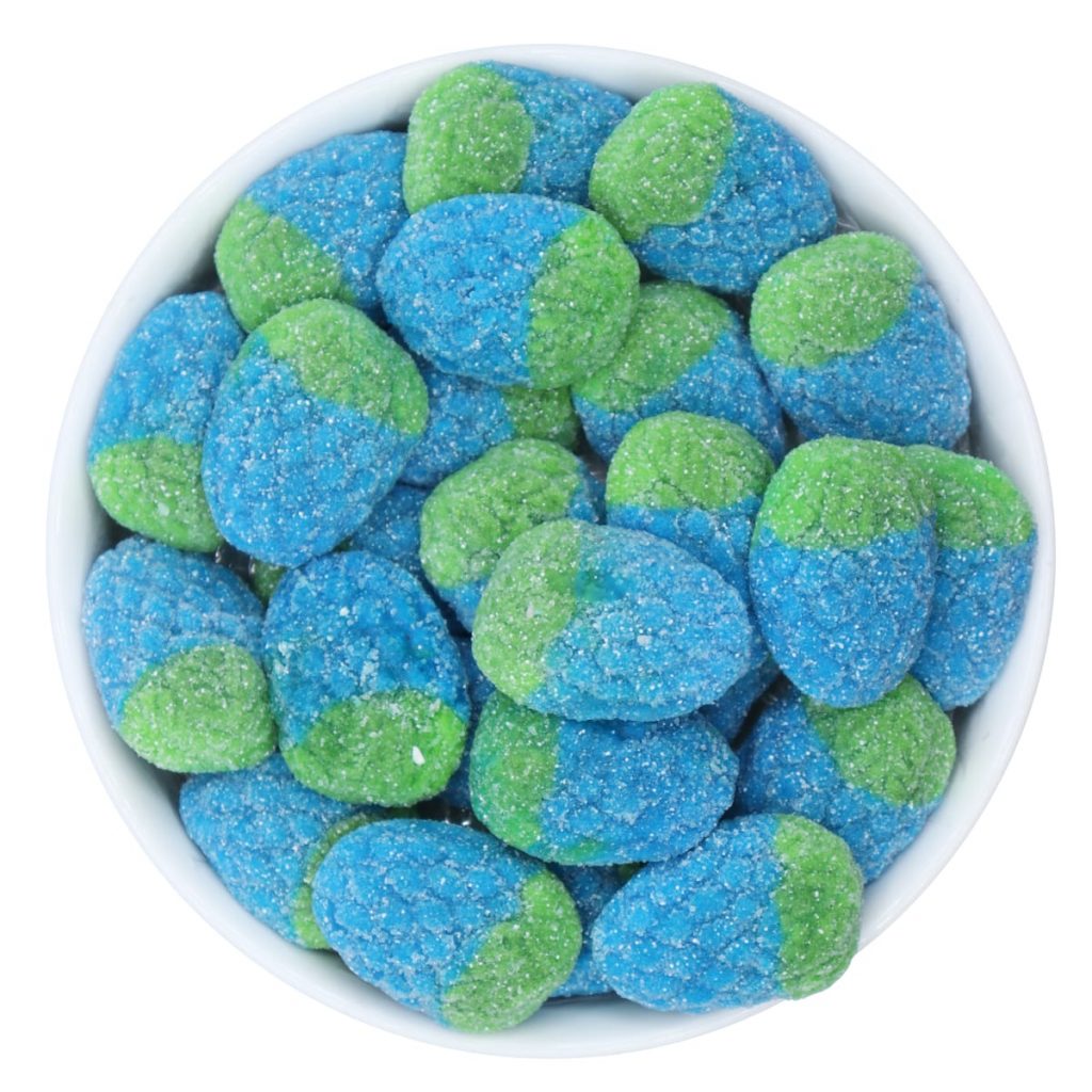 Blue-raspberry-gummy-sours-bowl-www.lorentanuts.com -