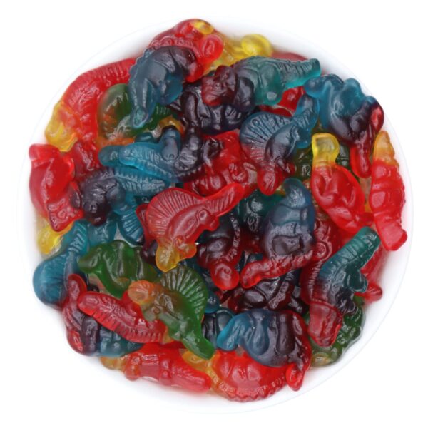 Gummy Dinosaur Bowl www.lorentanuts.com