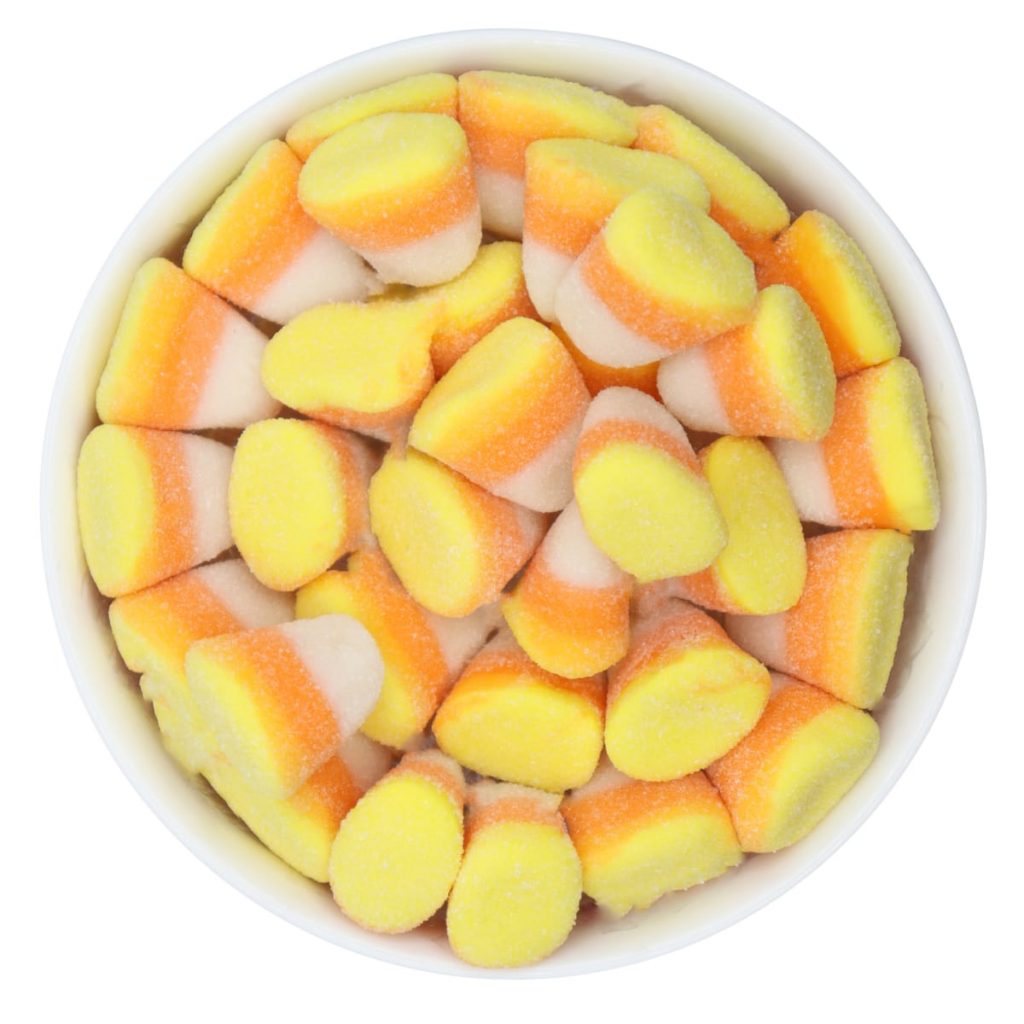 Gummy-candy-corn-bowl-www.lorentanuts.com - L'Orenta Nuts' Ultimate Guide To Candy Corn