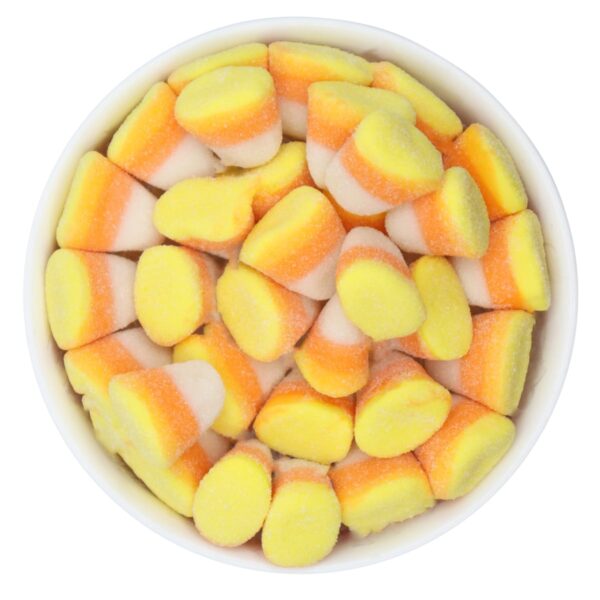 Gummy candy corn Bowl www.lorentanuts.com