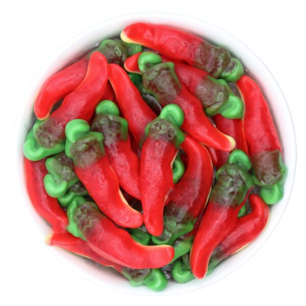 Gummy-chili-peppers-bowl-www.lorentanuts.com -