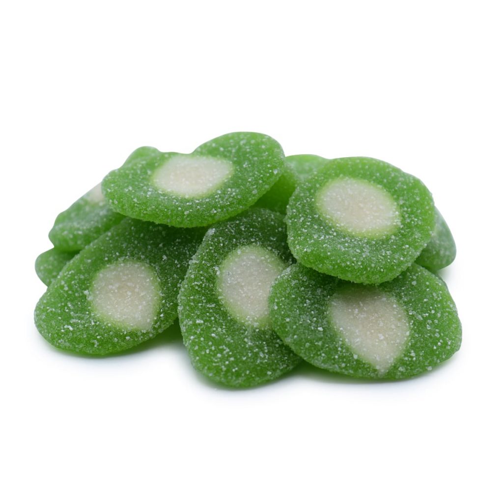 Gummy Sour Kiwi Slices Nostalgic Candy