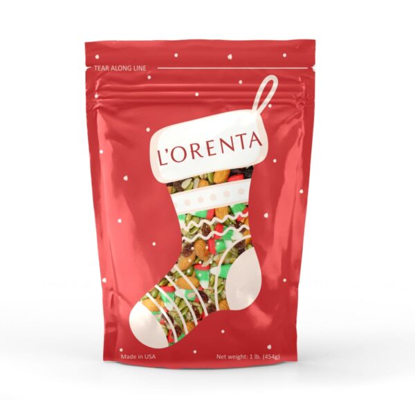 Reindeer Trail Mix Christmas Bag lorentanuts.com