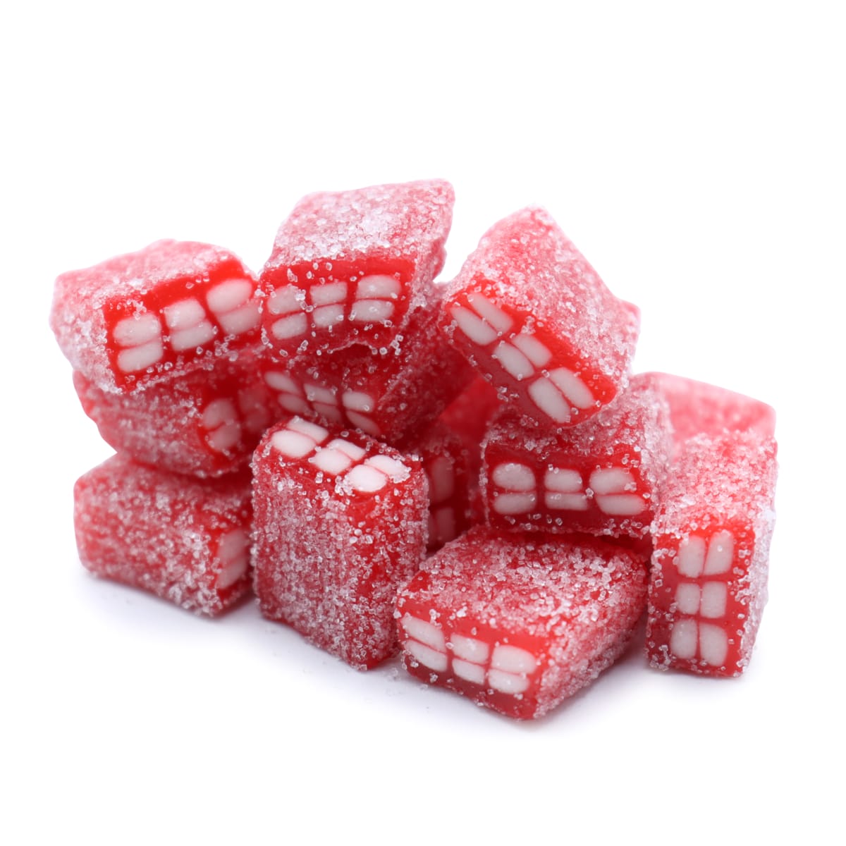 Sour Strawberry Bricks