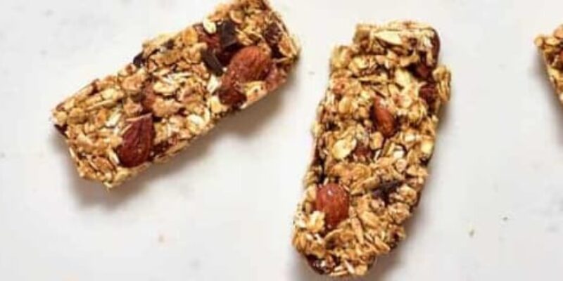 Almond Granola Bars Recipe LOrenta Nuts
