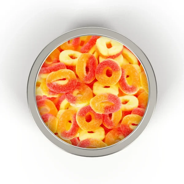 Gummy Peach Rings