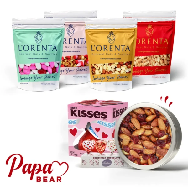 Papa Bear Valentine Gifts Lorentanuts.com
