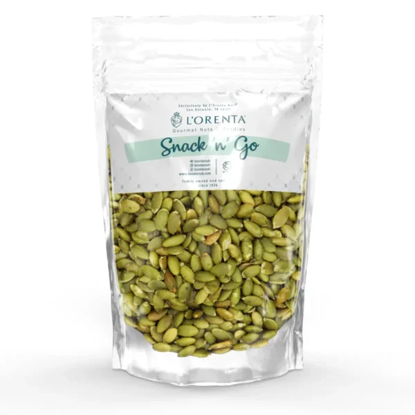 Pumpkin Seeds Single Serve www.lorentanuts.com