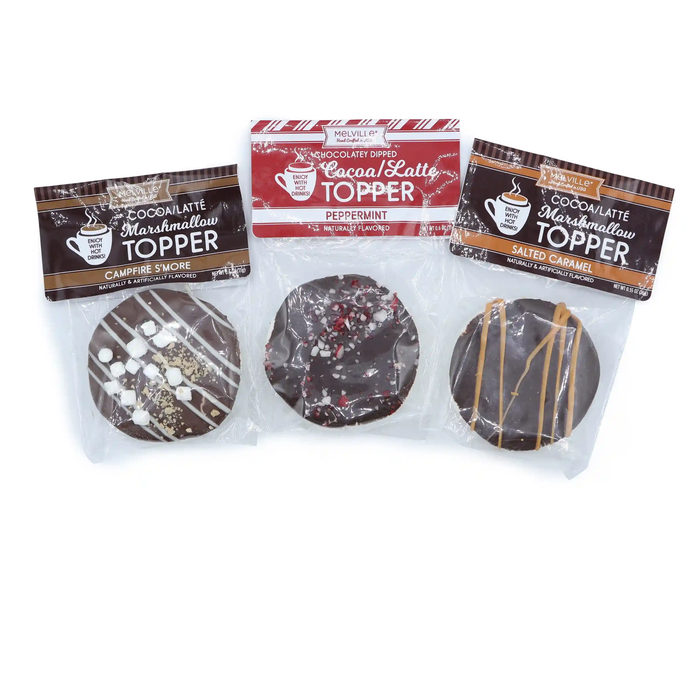 Melville Candy Chocolate Dipped Mini Marshmallow Hot Cocoa