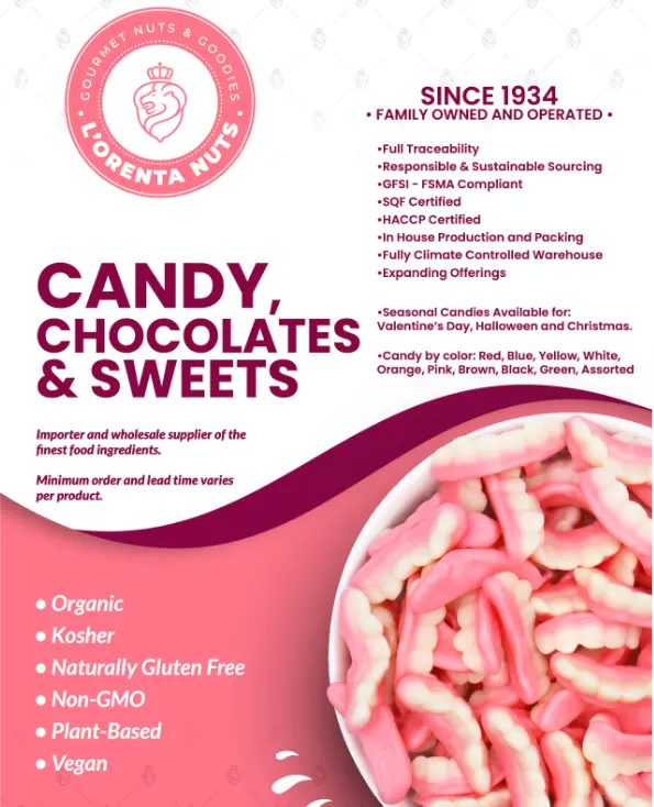 Candy Chocolates Flyer Cover
